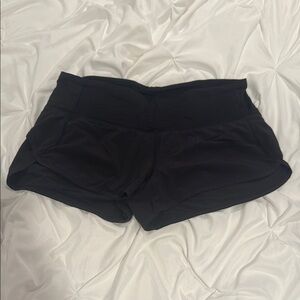 Women's Black lululemon Athletic Shorts